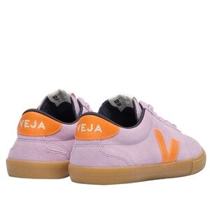 Veja Women’s Volley Suede Sneakers in “Orchid Fury”